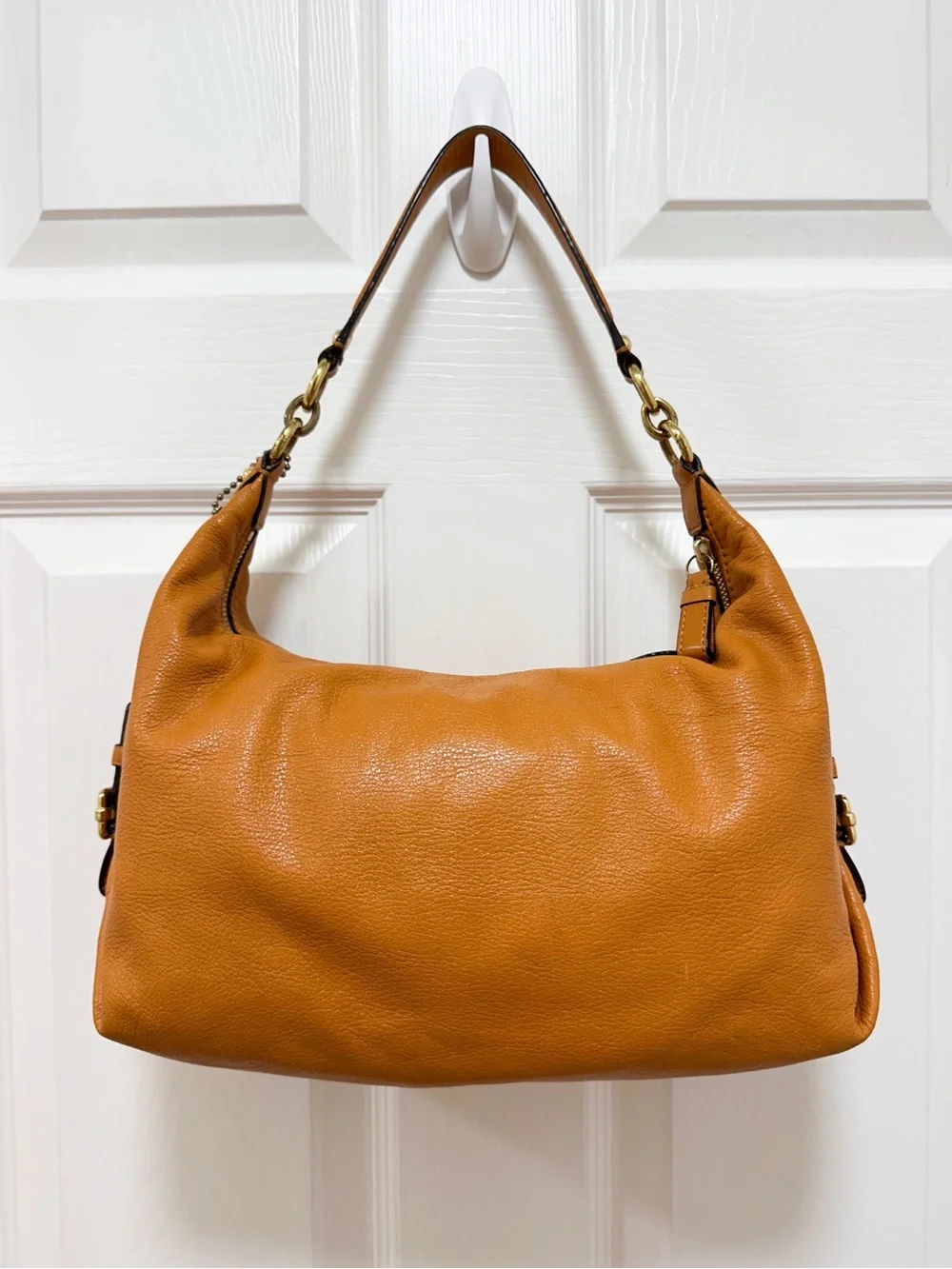 Coach Hobo Bag Madison Hailey Leather Camel